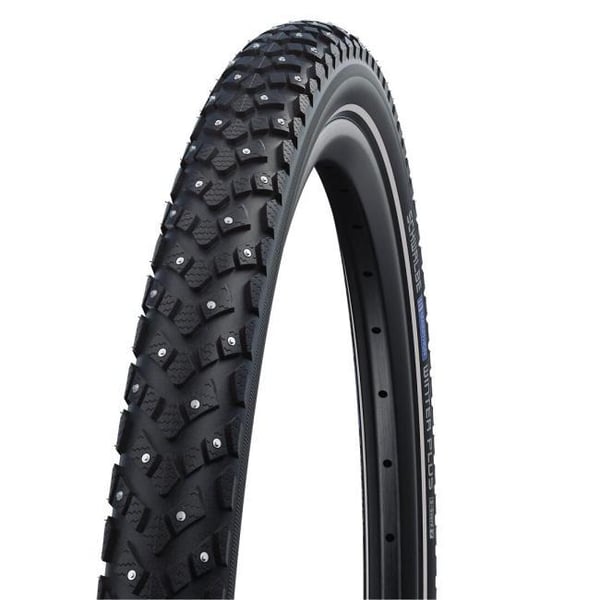 Schwalbe Marathon Winter Plus Dubbdäck cykel 28″ 42-622, 240 dubbar