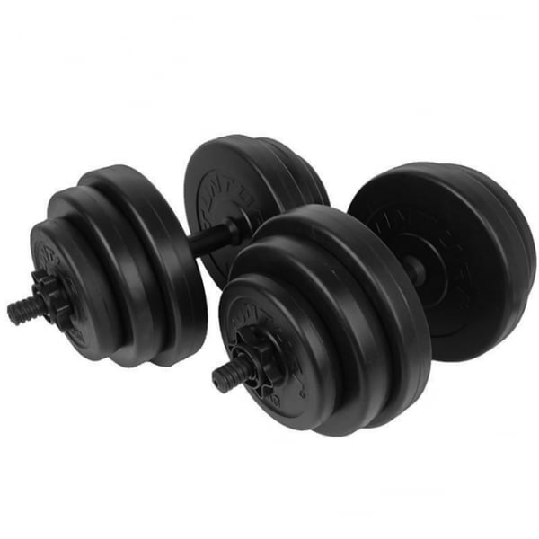 Hantelset i vinyl 30 kg, Tunturi