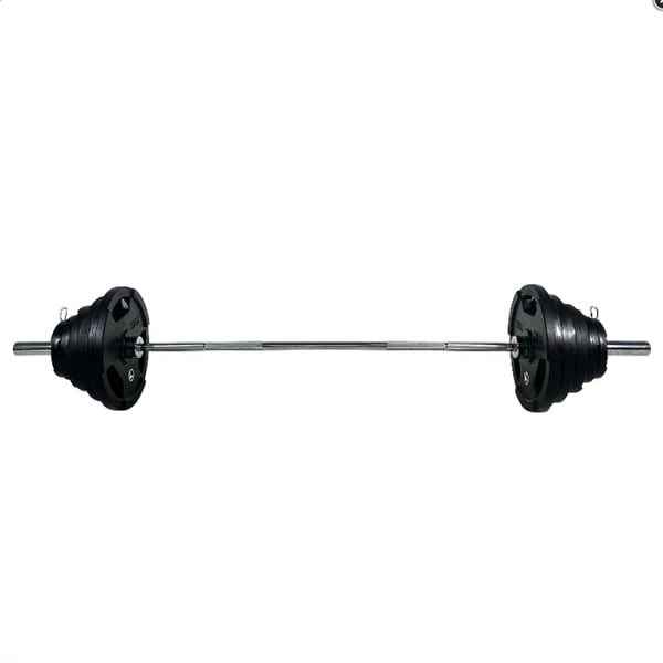 Skivstångspaket 57,5 kg Tri Grip Black, FitNord