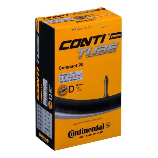 Innerslang 20" Continental 32/47-406/451, snabbventil 40