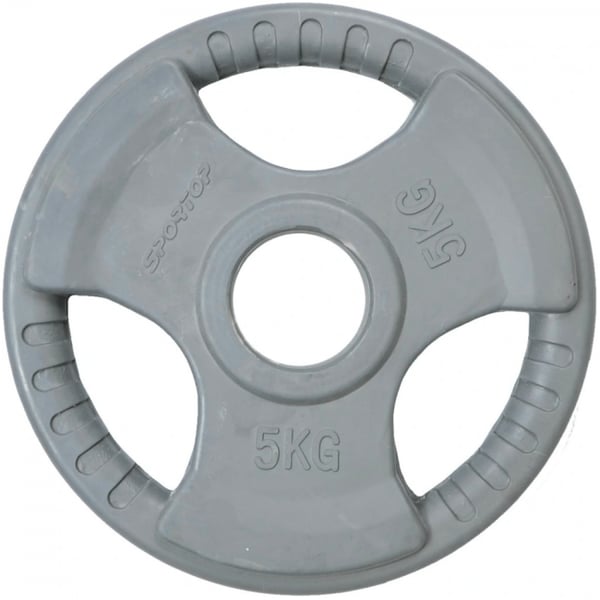 Viktskiva 5 kg, Sportop Tri Grip Olympic