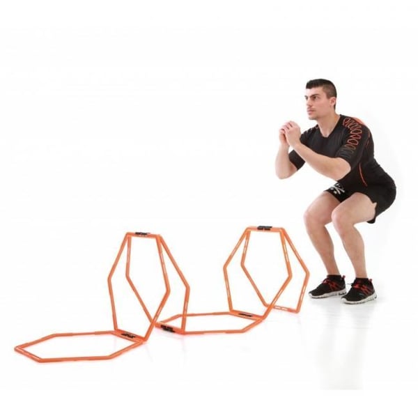Agility Ladder teknikstegar / hexagonala ringar, Sveltus