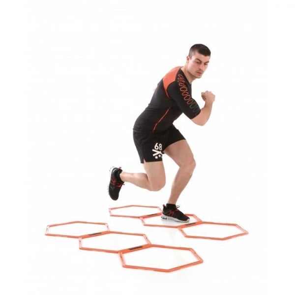 Agility Ladder teknikstegar / hexagonala ringar, Sveltus