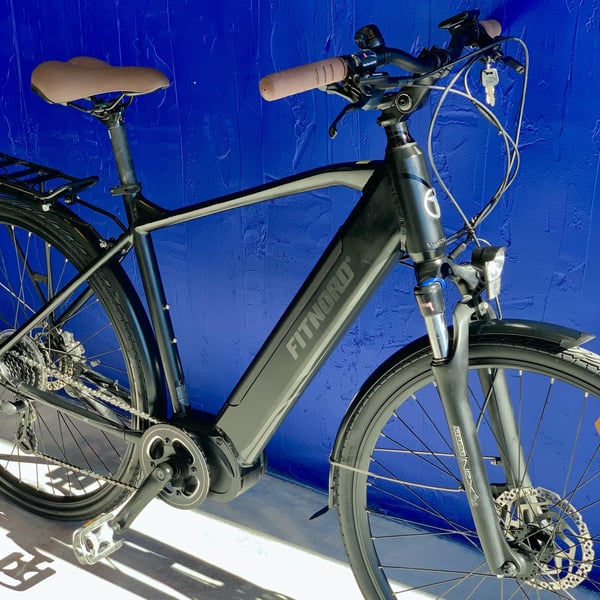 **DEMO STOCKHOLM** FitNord Venture 500 Elcykel, Svart (612 Wh batteri) 