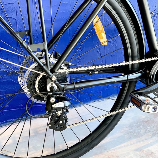 **DEMO STOCKHOLM** FitNord Venture 500 Elcykel, Svart, 52 cm (612 Wh batteri) 