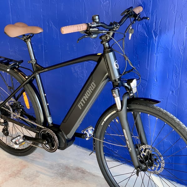 **DEMO STOCKHOLM** FitNord Venture 500 Elcykel, Svart, 52 cm (612 Wh batteri) 