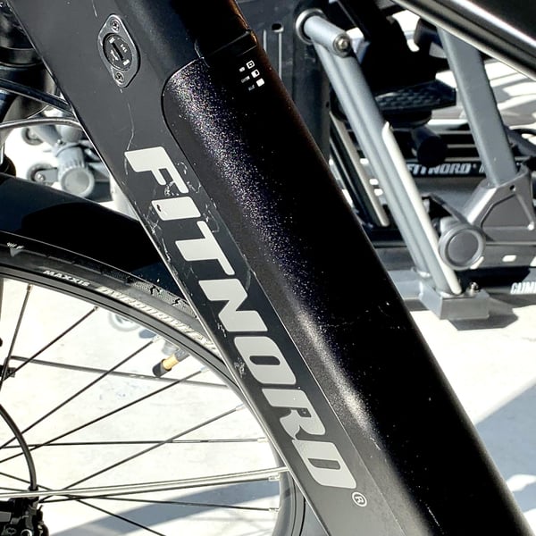 **DEMO STOCKHOLM** FitNord Venture 500 Elcykel, Svart, 52 cm (612 Wh batteri) 
