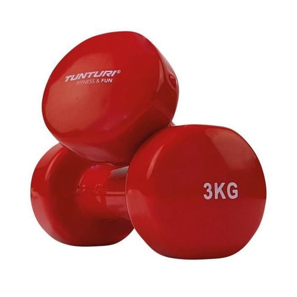 Tunturi Vinylhantlar 3 kg (PAR)
