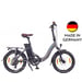 Hopfällbar elcykel NCM Paris (540 Wh batteri) 1