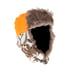 SnowFox Thermo Plus Vändbar mössa White Camo/Orange 3
