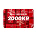 Presentkort 2000kr 1