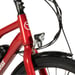 FitNord Ava 200 Elcykel, röd (540 Wh batteri) 6