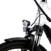 FitNord Ava 500 Compact Elcykel, vit (630 Wh batteri)  med ytterligare ett års garanti 6