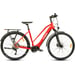 FitNord Ava 700 Elcykel, röd (720 Wh batteri)  med ytterligare ett års garanti 1