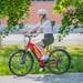 FitNord Ava 300 Elcykel, röd (720 Wh batteri) 2