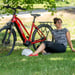 FitNord Ava 700 Elcykel, röd (720 Wh batteri)  med ytterligare ett års garanti 2