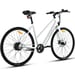 FitNord Flow Elcykel, Vit