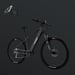 FitNord Ranger 500 Elmountainbike 2024, svart (612 Wh batteri) 2