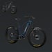 FitNord Rumble 1000 Elfatbike 2024, blå (856,8 Wh batteri) 2