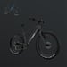 FitNord Rumble 300 Elfatbike 2024, svart (720 Wh batteri) 2