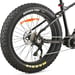 FitNord Rumble 900 Elfatbike, svart (882 Wh batteri)  med ytterligare ett års garanti 9
