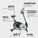 FitNord Cyclo 300 Motionscykel 7