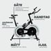 FitNord Racer 100 Spinningcykel 5