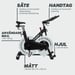 FitNord Racer 500 Spinningcykel 15