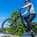 FitNord Ranger 700FS heldämpad Elmountainbike 2023, svart (720 Wh batteri)