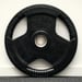 Viktskiva 25 kg, FitNord Tri-Grip Svart G2