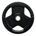 Viktskiva 25 kg, FitNord Tri-Grip Svart G2