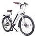 Elcykel NCM Milano, vit (624 Wh högeffektsbatteri)
