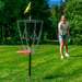 Frisbee Disc Golf Startpaket med korg och 9 discar