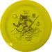 Yikun Phoenix Line Fu Frisbee golf disc, gul