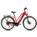 FitNord Ava 300 Elcykel, röd (720 Wh batteri) 