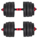 inSPORTline Justerbara hantlar 40 kg