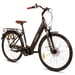 FitNord Classic 500 Elcykel, svart (630 Wh batteri)  med ytterligare ett års garanti