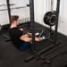 FitNord Power Rack 500 med övre och nedre kabeldrag