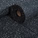 FitNord Gummimatta svart 4 mm (10m rulle), med vita prickar