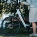 FitNord Classic 500 Elcykel 2024, vit (612 Wh batteri)