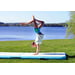 FitNord Airtrack luftvoltbana 3 x 1 meter, turkos