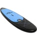 FitNord Aqua 300 SUP-brädsats, Svart/Blå