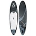 FitNord Aqua 330 SUP-brädset, KEMI (vit-svart), med glasfiberpaddel