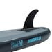 FitNord Aqua Lite SUP-brädset, Åbo (svart-turkos), med aluminiumpaddel