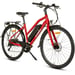 FitNord Ava 200 Elcykel, röd (540 Wh batteri)