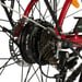 FitNord Ava 200 Elcykel, röd (540 Wh batteri)