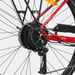 FitNord Ava 300 Elcykel 2024, röd (720 Wh batteri)