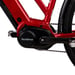 FitNord Ava 500 Compact Elcykel, röd (630 Wh batteri)  med ytterligare ett års garanti