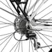 FitNord Ava 500 Elcykel 2024, vit (612 Wh batteri)