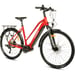 FitNord Ava 500 Compact Elcykel, röd (630 Wh batteri)  med ytterligare ett års garanti